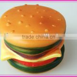 plastic hamburger press;vinyl toy