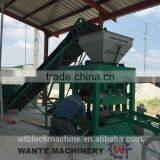 QT4-24 cement block manual making machine brick from china supplier