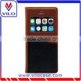 OEM Card Holder Leather Flip Case for Iphone 6s With Window thumbnail-2