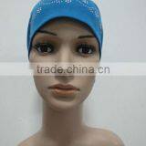 C035 Tube Underscarf With Rhinestones,cotton Underscarf and Hats thumbnail-1