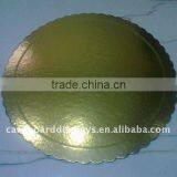 Scalloped Round Cake Boards Foil Coated Cake Board thumbnail-1