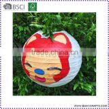 Handmade Paper Lantern With Custom Printed Logo for Christmas