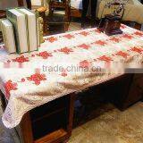 Custom Design Decorative Jacquard Chenille Tablecloth,table Cover