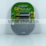 GP-Recyco Rechargeable Batterie AA 2000 mAh 2'Blister