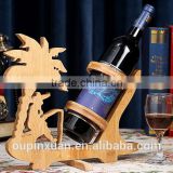 Hgih Grade folding wine carrier , 2015 Promotional bamboo wine rack