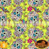 Hot Sale Dazzle Graphic Sugar Skull Design Hydrographic Film No.DGDAS0196 Feature Skull Water Transfer Printing Film