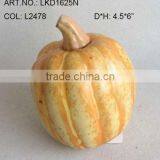 2014 Artificial Fake Fruits Fall Pumpkin 4.5*6 inch Artificial Polyfoam Pumpkin