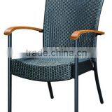 Commercial Use Humanization Armrest Rattan Wicker Office Chairs YC116 thumbnail-3