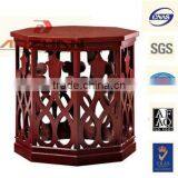 Carving Coffee Table Hotel Furniture Hollow Side Table