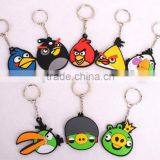 Most Promotional High Quality 100% Eco-friendly Silicone Key Chain
