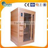 1200*1200*1900mm Hemlock Wood and Abies Canadensis Material Far Infrared Sauna Room Infrared Sauna thumbnail-1