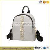 Hot Sale Special Rivet PU Leather School Backpack for Girls thumbnail-2
