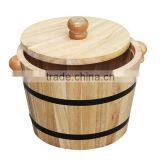 Wooden Ice Bucket Hotel Ice Bucket Standing Ice Bucket thumbnail-2