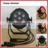 WLP-07 7pcs RGBWA 5 IN 1 15W Leds Linear Dimmer Par Can Outdoor Party and Disco Lighting thumbnail-1