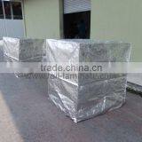 Insulating woven fabric aluminium foil pallet cover