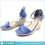 ODM Orders Welcomed Wenzhou Shoes Factory Summer Women High Heel Shoes Women Sandals thumbnail-2