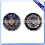 Wholesale Customized Enamel Antique Silver Promotional Coins