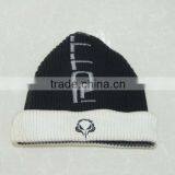 TYCAP121 Men's Fashion Black&White 2 Color Knitted Cap With Letters