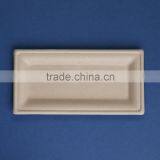 PL-10-05-R-UB 10*5 Inches Sugercane Flate Rectangle Shape Sugarcane Dinner Plates thumbnail-3