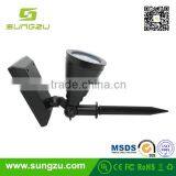 3.7V/750mAh Black Controlable Bright Solar Panel Waterproof Energy LED Ground Light the Lawn Led Garden Light Garden Lamp thumbnail-3