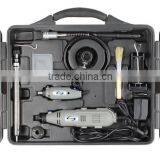 DCCRAFT DM-130 Variable-speed Corded 135w 263pcs Mini Drill Kit With Accessories thumbnail-2