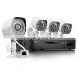 Zmodo Onvif Smart Home Outdoor P2p IP Camera SPOE NVR Kit Package