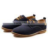 2015 New Suede Genuine Leather Men Flats Shoes Men's Oxfords Casual Loafers Sneakers thumbnail-3