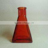 Colored Taper Shape Aroma Reed Diffuser Glass Bottle With Cork thumbnail-5