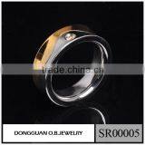 New Design Cubic Zirconia Gemstone Men's Rings/925 Silver Ring, Gay Men Ring thumbnail-1