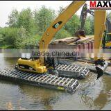 2015 Hot Sale ! MAX250PU Pontoon Undercarriage of Amphibious Excavator , Suitable to 24 to 27Ton Excavators thumbnail-4