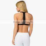 2016 Custom Design Women Workout Fitness Gym Top Cut Out Pilates Bra thumbnail-1