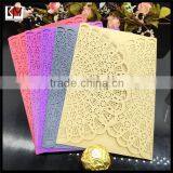 Luxury Paper Wedding Invitation Card for Sale thumbnail-2