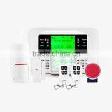 Best 2G Smart Wireless Home Security Burglar GSM+PSTN Alarm System