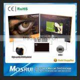 Professional Gift Card Manufactory 4.3 Inch LCD Screen Video Handmade Paper Greeting Card