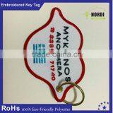 Promotional Embroidery Keychain/felt Keyring/ Fabric Key Tag/High Quality In Cheap Price thumbnail-2
