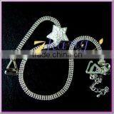 Fashion New Design Rhinestone Star Bra Strap thumbnail-1