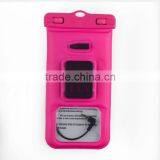 Rose Red Waterproof Cell Phone Bag With Floating thumbnail-5