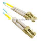 5m LC-LC 10Gb 50/125 OM3 Duplex Multimode Fiber Optic Cable (Plenum-Rated)