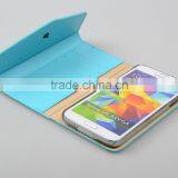 Delicate Wallet Case Premium Purse Leather Case for Samsung Galaxy S5 thumbnail-2