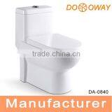 Banheiro New Design One Piece Siphonic Ceramics Toilet DA0840 thumbnail-1