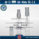 5ml 10ml Clear Tube Sprayer Bottle With Silver Sprayer Silver Cap thumbnail-1
