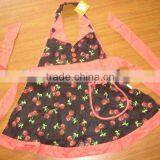 Girl's Apron Dress, Summer Dress, Petal Knot Dress thumbnail-6