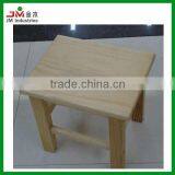 Knocked-down Small Wooden Square Stool for Children thumbnail-1