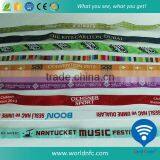 Hot Sale Factory Price MF 1K Chip RFID Fabric Wristbands for Concert thumbnail-3