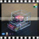 Wholesale Acrylic Makeup Organizer/Acrylic Storage Box/acrylic Makeup Organizer With Drawers From Shenzhen Yidong thumbnail-2