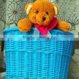 High Quality Cheap Wicker Bike Basket &purple Girl Bike Basket thumbnail-5
