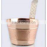 Copper Hammered Sauna Bucket thumbnail-1