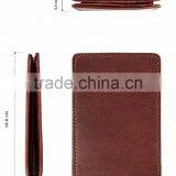 ID Window Minimalists Ultra Slim Bifold Leather Wallet thumbnail-4