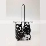 Hot Selling Black Metal Kitchen Paper Towel Rack thumbnail-1