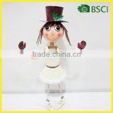 31.75"H Hand Made Decoration Metal Girl Craft Christmas Gift thumbnail-1